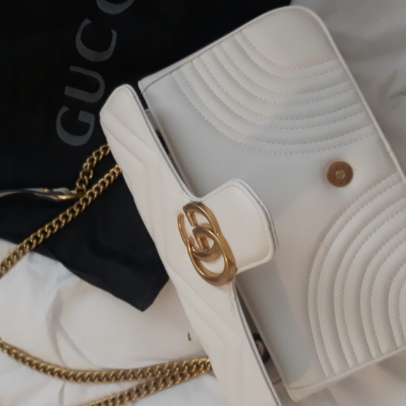 Gucci- GG Marmonte Small Mattelasse Purse - Picture 3 of 6